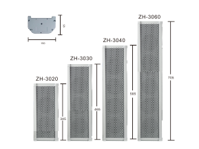 ZH30系列 中型全天候鋁合金音柱